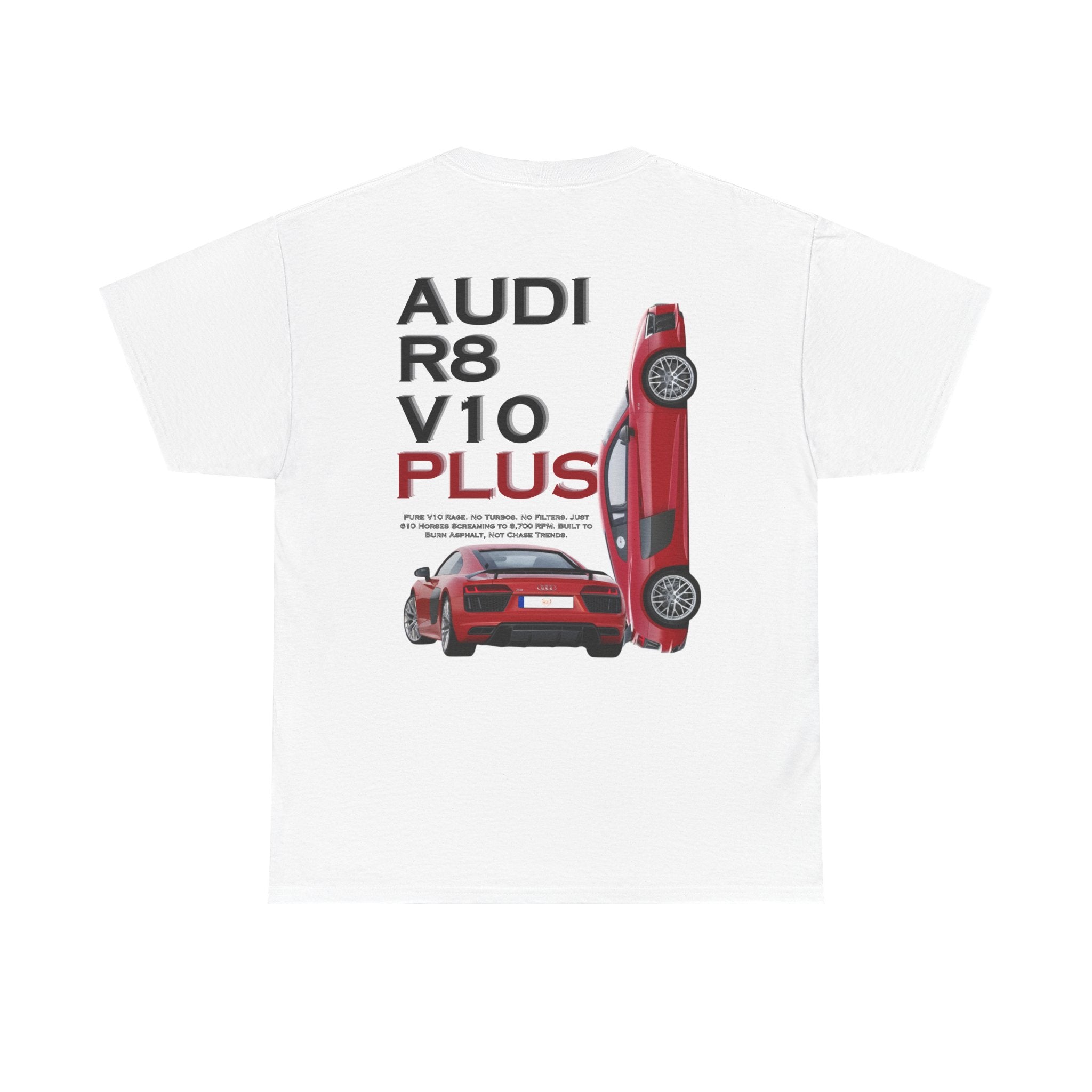 Audi R8 V10 Plus Heavy T-Shirt