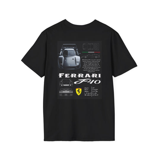 Ferrari F40 Complex Design T-Shirt