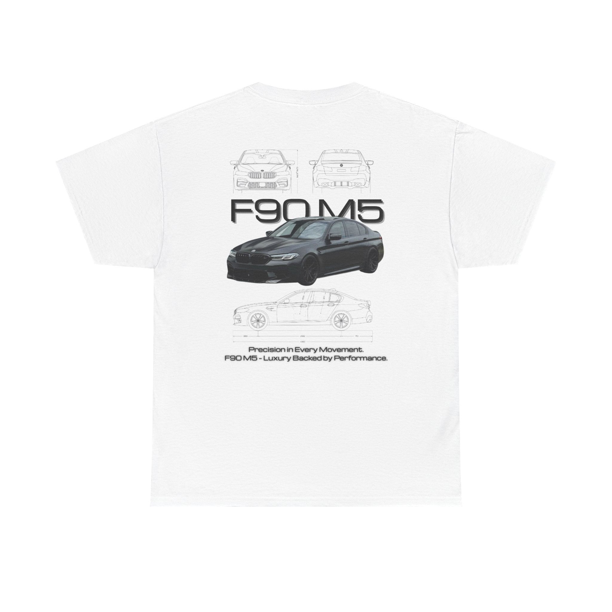 F90 M5 Heavy Blueprint T-Shirt