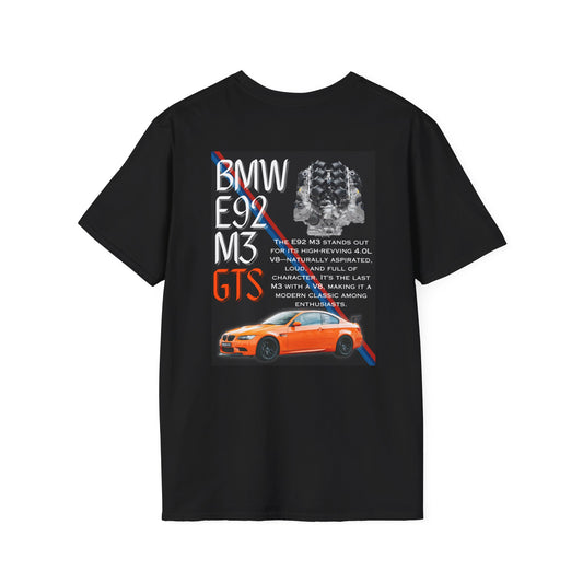 BMW E92 M3 GTS Unisex T-Shirt