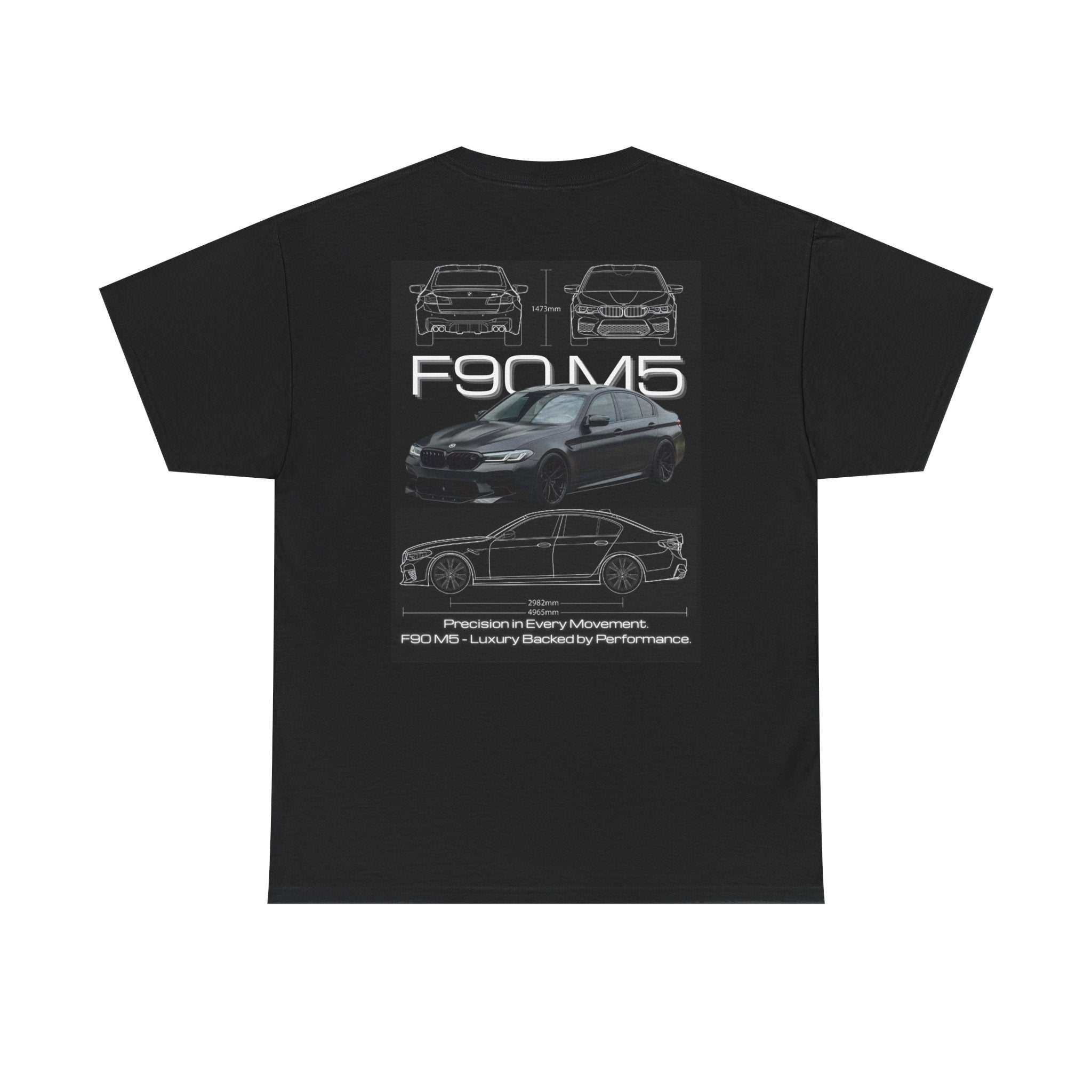 F90 M5 Heavy Blueprint T-Shirt