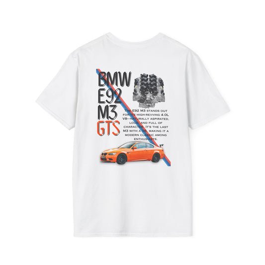BMW E92 M3 GTS Unisex T-Shirt