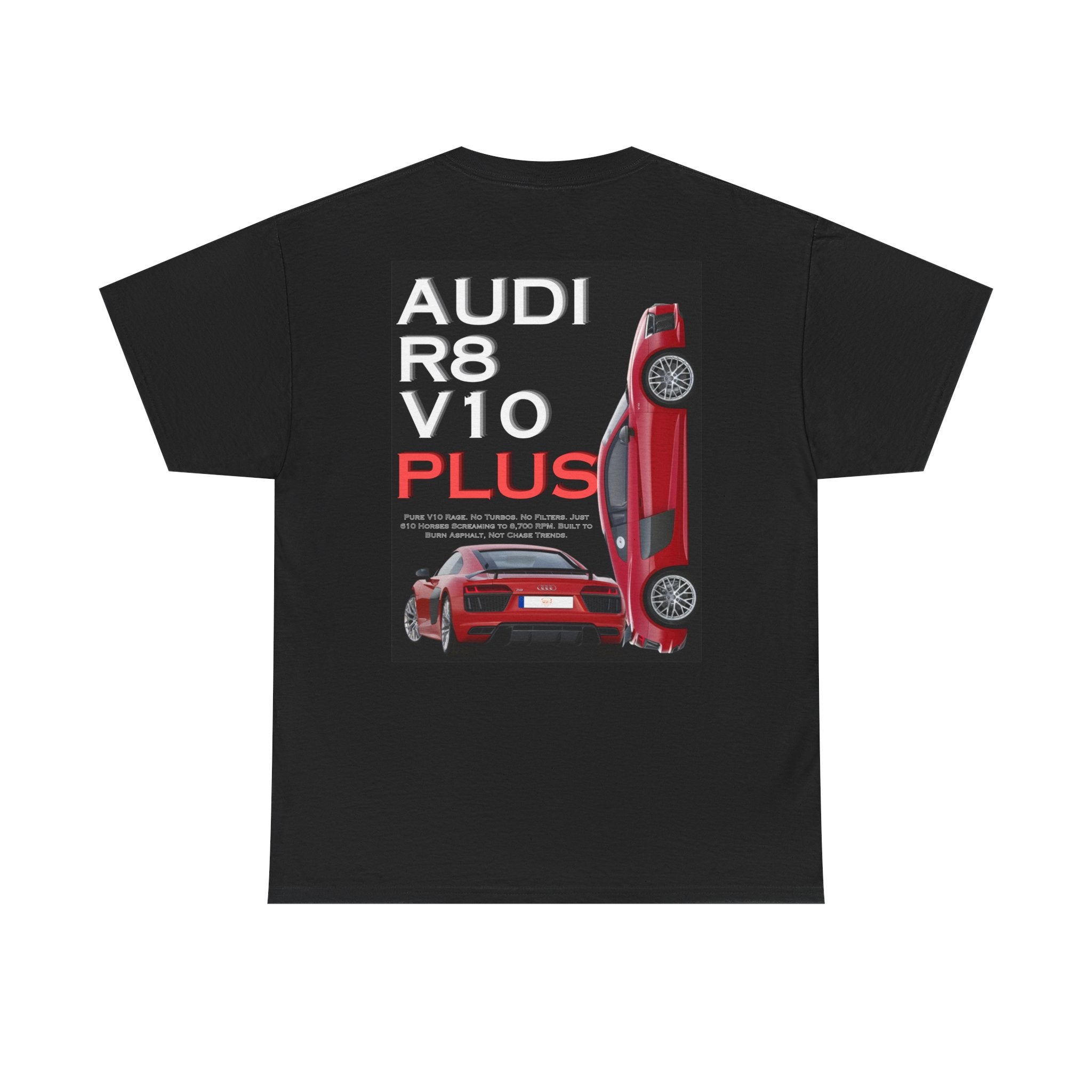 Audi R8 V10 Plus Heavy T-Shirt